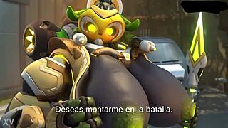 Orisa Enjoys Sexy Session In Spanish Subtitles