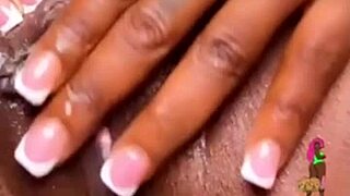 Stepbrother gets big black cock sucked by keisha minaj cumshot