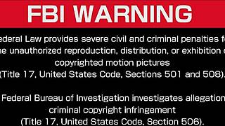 Skipping walk with remote vibrator in night alley