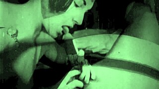 Vintage glimpse of 19th century english gentleman's secret life