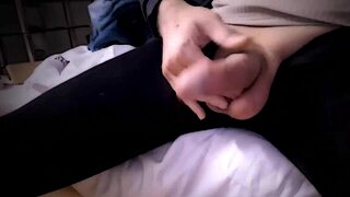 Johnevan's Monster Cock In Slow Motion Cumshot
