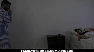 Hot stepdaughters Hannah Grace and Madi Collins beg for car favors