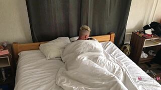 Fucking A Skinny Girl In Front Of The Neighbors!