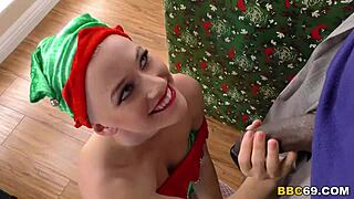 Riley Nixon Goes Wild in Interracial Big Cock Action