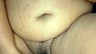 hey, watch my ebony stepmom touch herself... wanna join us??