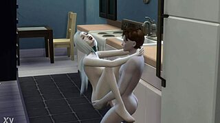 cum covered vampire slut fucks all night