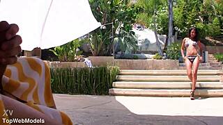 neela sky, so cute, huge cock blowjob!