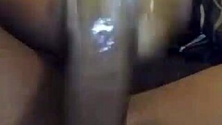 Massive Black Cock Drives Me Wild