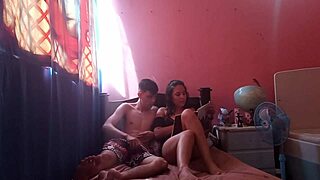 Stepsister asks for homework help and I cum on her slutty face - spanish porn