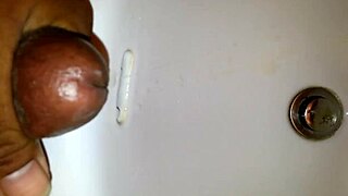 Hard Cock Explodes With Sticky Cum Load In Wild Bedroom Action Scene