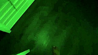 Neveah Snow's Big Booty Rides Stepbro's Big Cock Intensely At Night