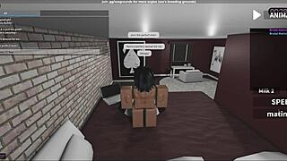 fucking another fan in a roblox studio condo~