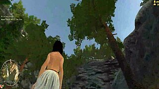 Hermaphrodite slave in rome orgy licks pussy.