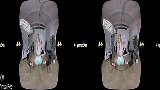 Chrissy Fox Dives Into Piss In Virtual Reality