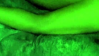 curvy latina returns for massage stroking and sucking cock