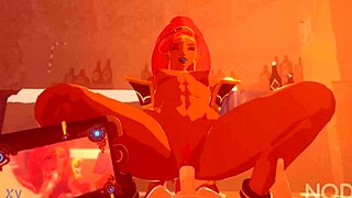 Urbosa Sucking and Fucking Hard