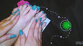 foot massage orgasm & foot fetish