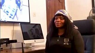 Curvy Mama Squirts in Office to Impress Boss