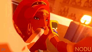 Urbosa Sucking and Fucking Hard