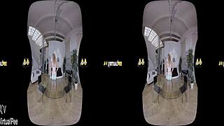 Chrissy Fox Dives Into Piss In Virtual Reality