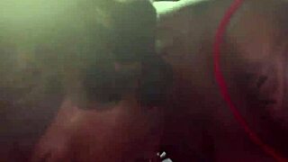 Enjoying a sloppy treat by the lake