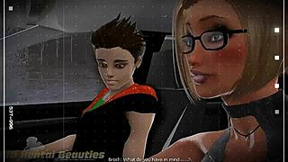 Milf Blows Teen 18+ In Cartoon Style