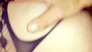 Wife gets bent over for intense assfucking at party