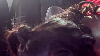 Enjoying a sloppy treat by the lake