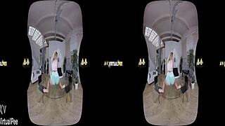 Chrissy Fox Dives Into Piss In Virtual Reality