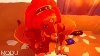Urbosa Sucking and Fucking Hard