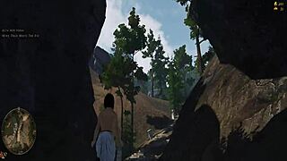 Hermaphrodite slave in rome orgy licks pussy.