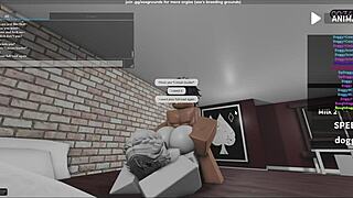 fucking another fan in a roblox studio condo~