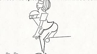 Cartoon Ass And Pussy Sex In Hentai Masterbate