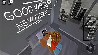 Roblox Sex With Blonde Whore And Big Black Ass