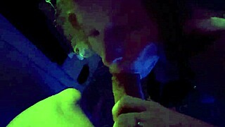 i love cheetah adora's stripper shoes and booty dress on the tour bus