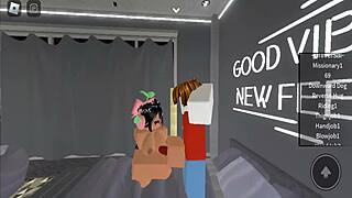 Roblox Sex With Blonde Whore And Big Black Ass