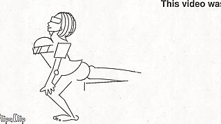 Cartoon Ass And Pussy Sex In Hentai Masterbate