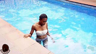 She got a bbc after swimming! Want to watch?