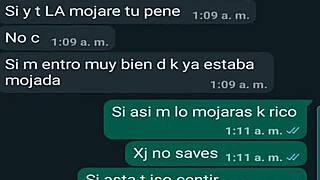 a small chat about something