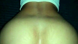 Damn, penetrated doggystyle by tiny stud!