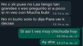 a small chat about something