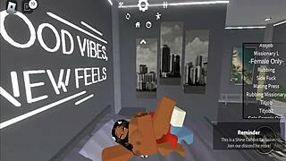 Roblox Sex With Blonde Whore And Big Black Ass