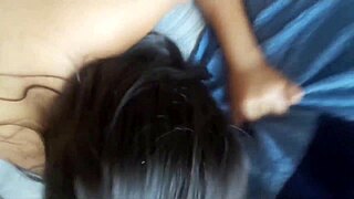 hey don’t put it in my butt no more, look how ya left it, it hurts but he gets more excited!