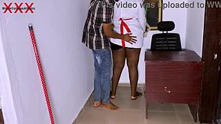 Big Ass Senior Student GETS FUCKED For Sweeping Teachers Office!