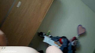 I had a delicious awakening in my room with my beautiful latina housewife nena