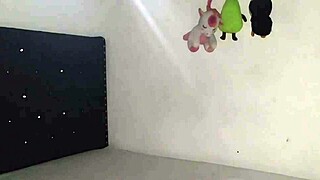 My Colombian step-cousin and I got wild after dinner. Bent over for deep action on her big booty.