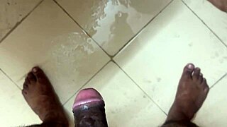 Stuck in bathroom with milf for secret sex?