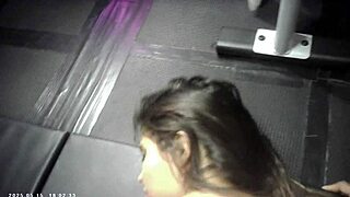 Intense Behind-The-Scenes Porn Shoot: Brunette Asian Pounding Shaved Pussy Hardcore