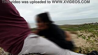 Dia de anal na praia com voyer safados 😈