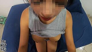 Fiorella has big tits and loves swallowing cum